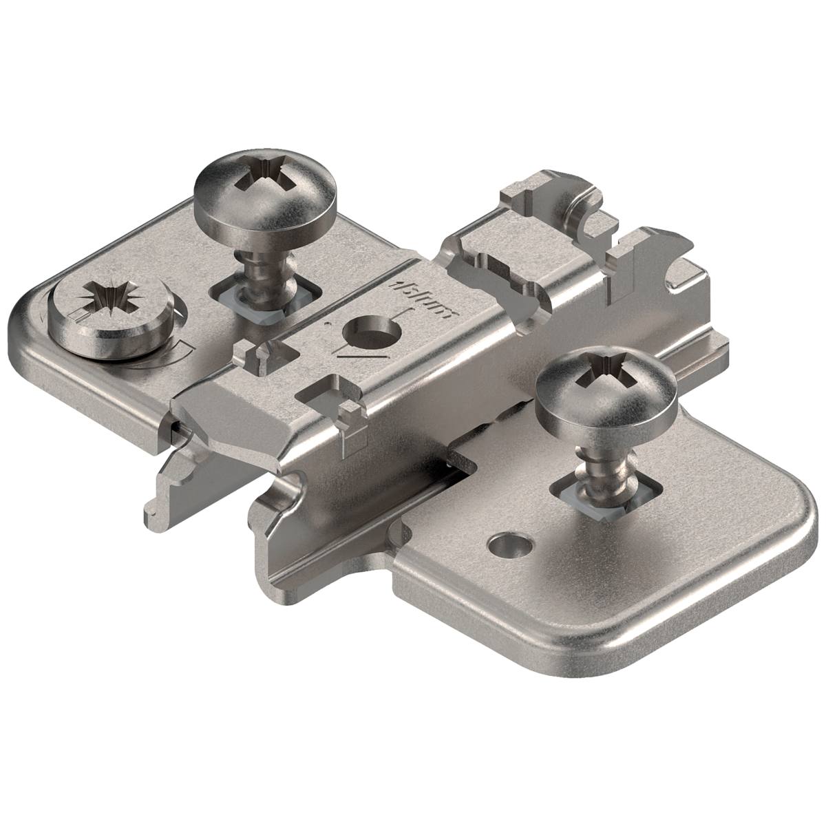 EMBASE CROIX EXPANDO RÉGLAGE EXCENTRIQUE PORTES JUMELÉES H11,5MM