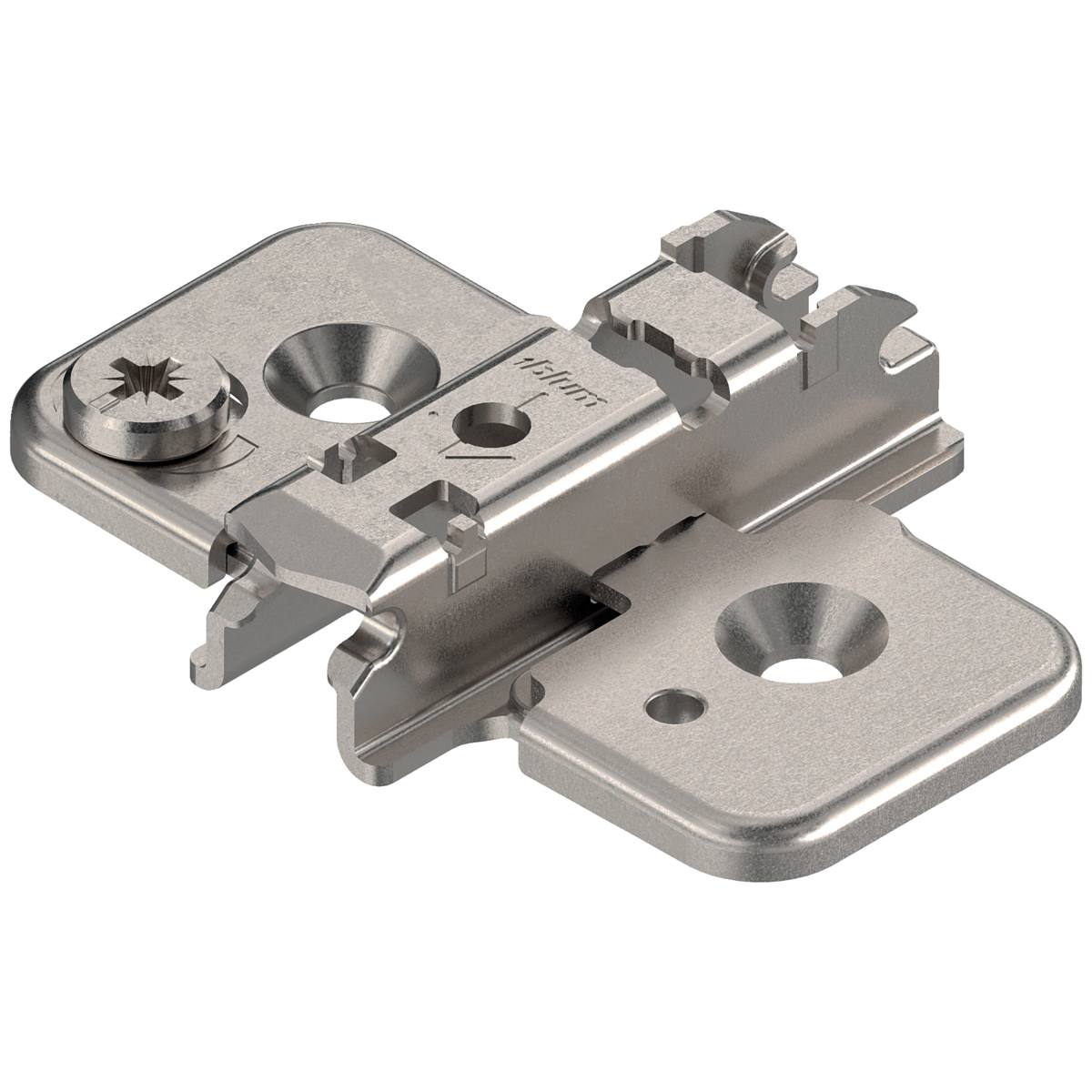 EMBASE CROIX À VISSER RÉGLAGE EXCENTRIQUE H= 11.5 mm