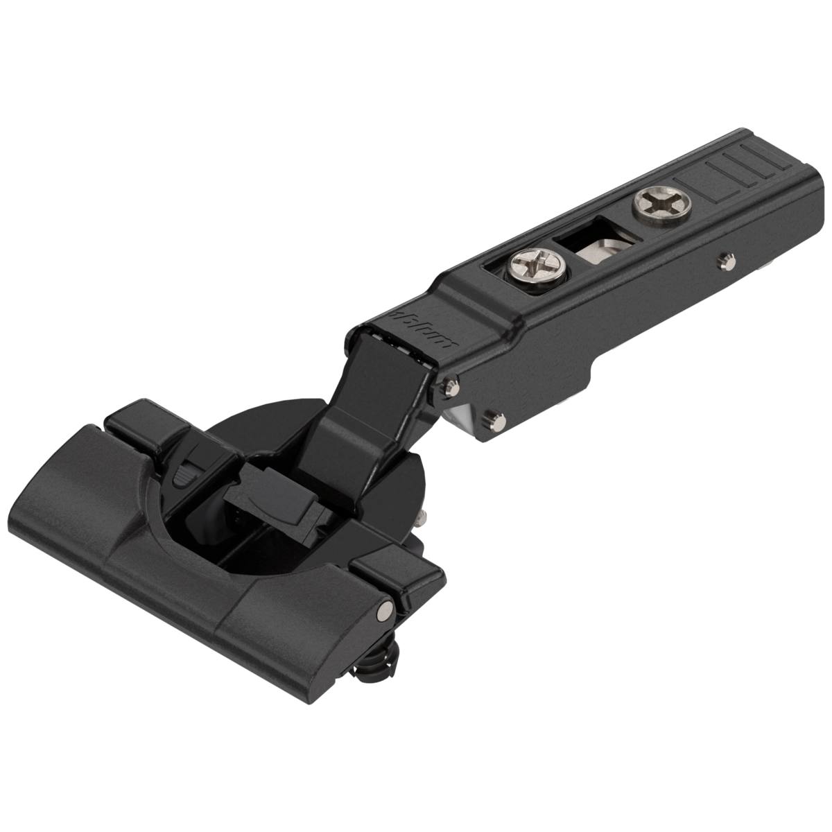 CHARNIERE CLIP TOP APPLIQUE INSERTA BLUMOTION 110°SPE NOIR ONYX