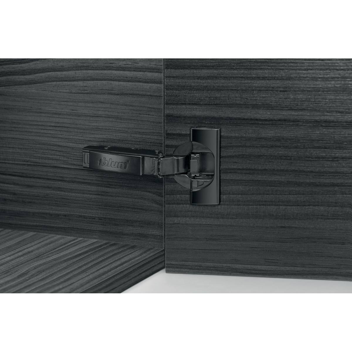 CHARNIÈRE 110° CLIP TOP BLUMOTION INSERTA/ENCASTRÉE NOIR ONYX