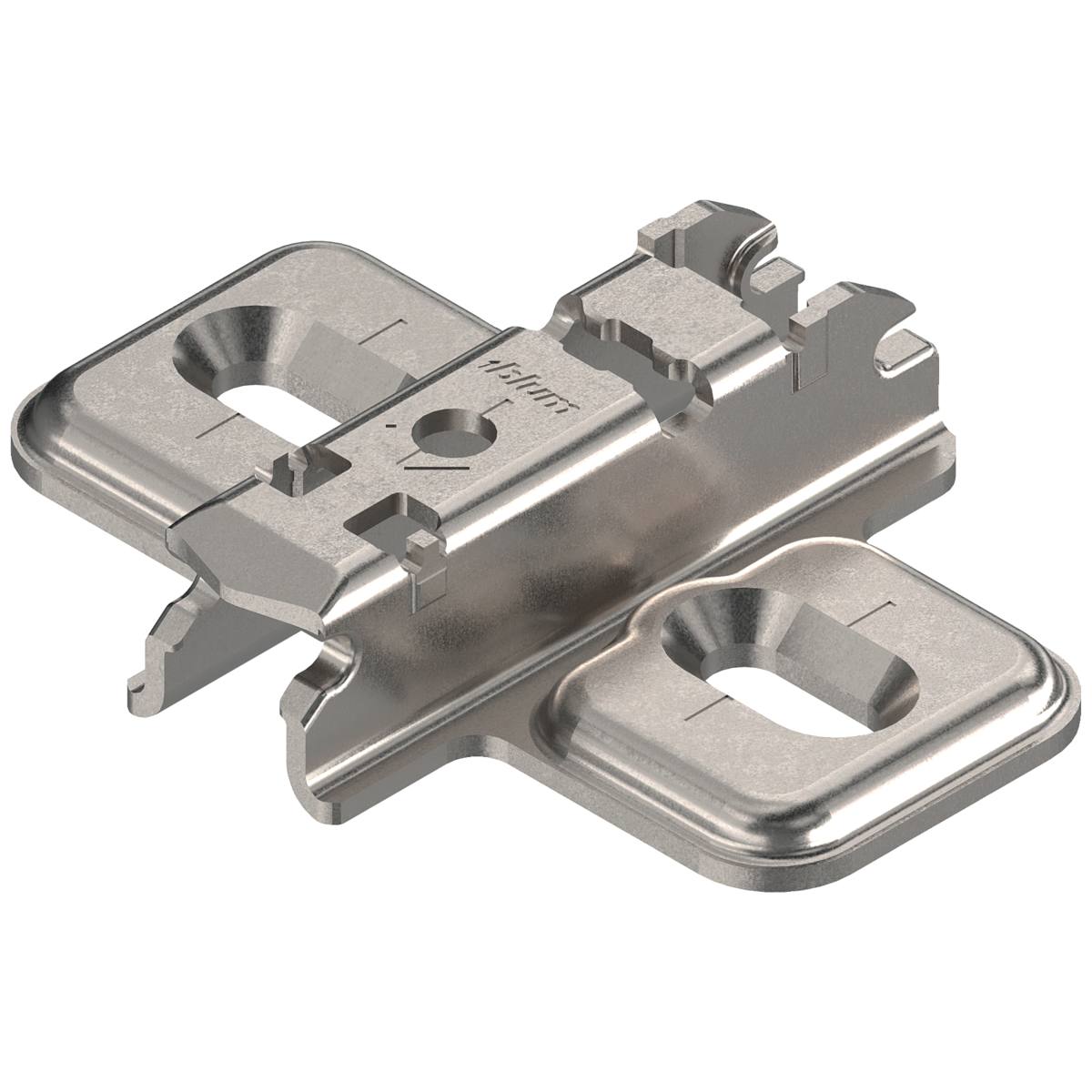 EMBASE CROIX À VISSER RÉGLAGE HAUTEUR TROU OBLONG HT 11,5MM