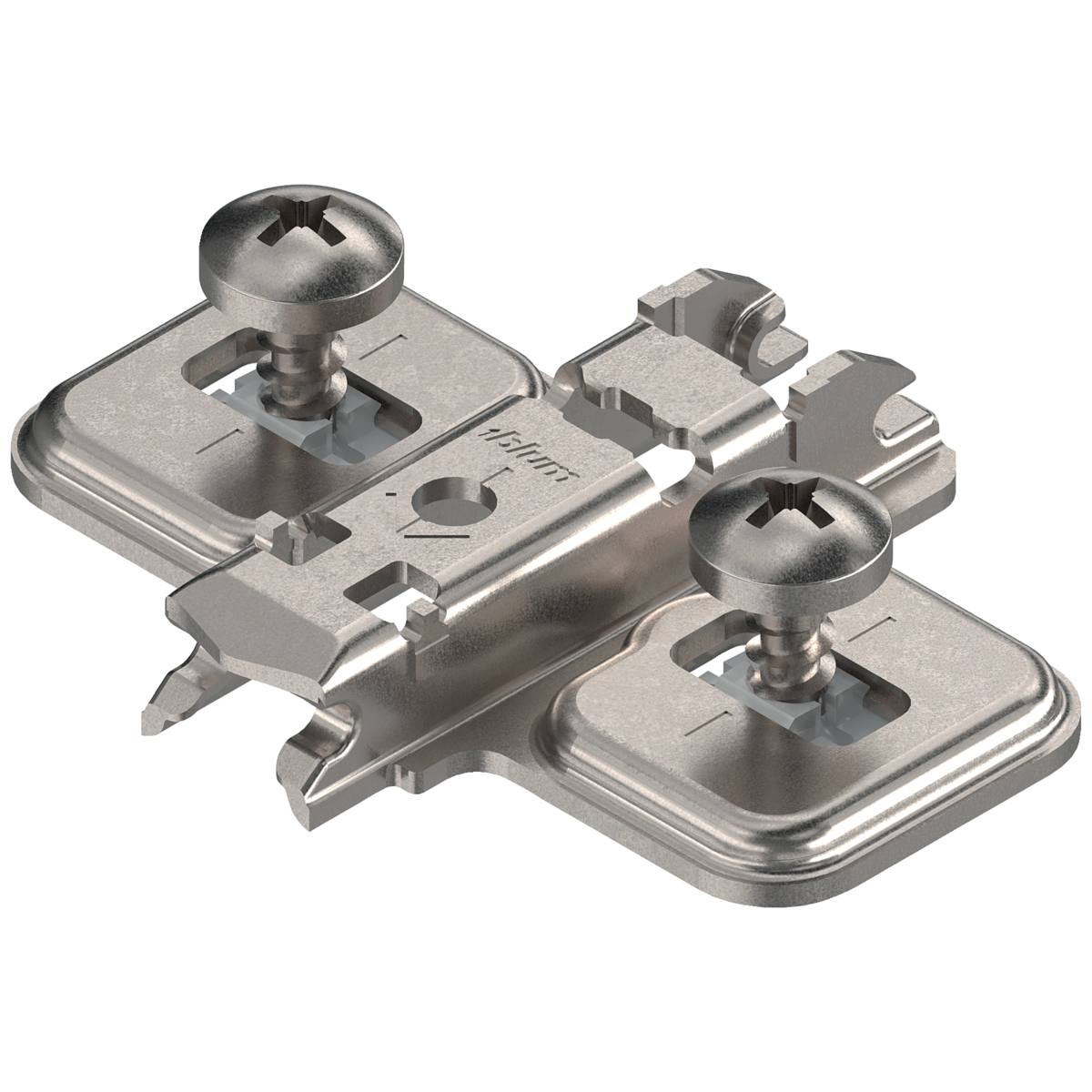 EMBASE CROIX EXPANDO RÉGLAGE TROU OBLONG PORTES JUMELÉES H8,5MM