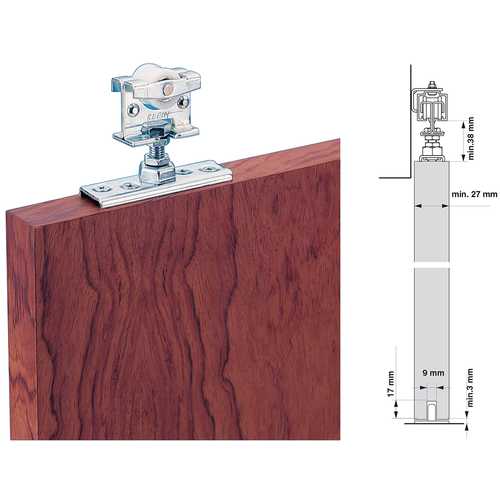 ACCESSOIRES DE PORTE COULISSANTE 45kg