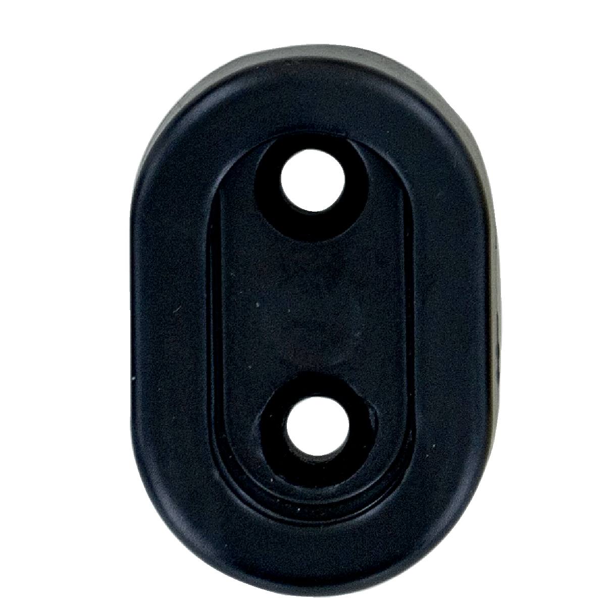 PAIRE NAISSANCES NOIRES  AVEC ENJOLIVEURS P/TUBE OVALE