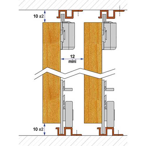 FERRURES POUR FAÇADE COULISSANTE PICO 26