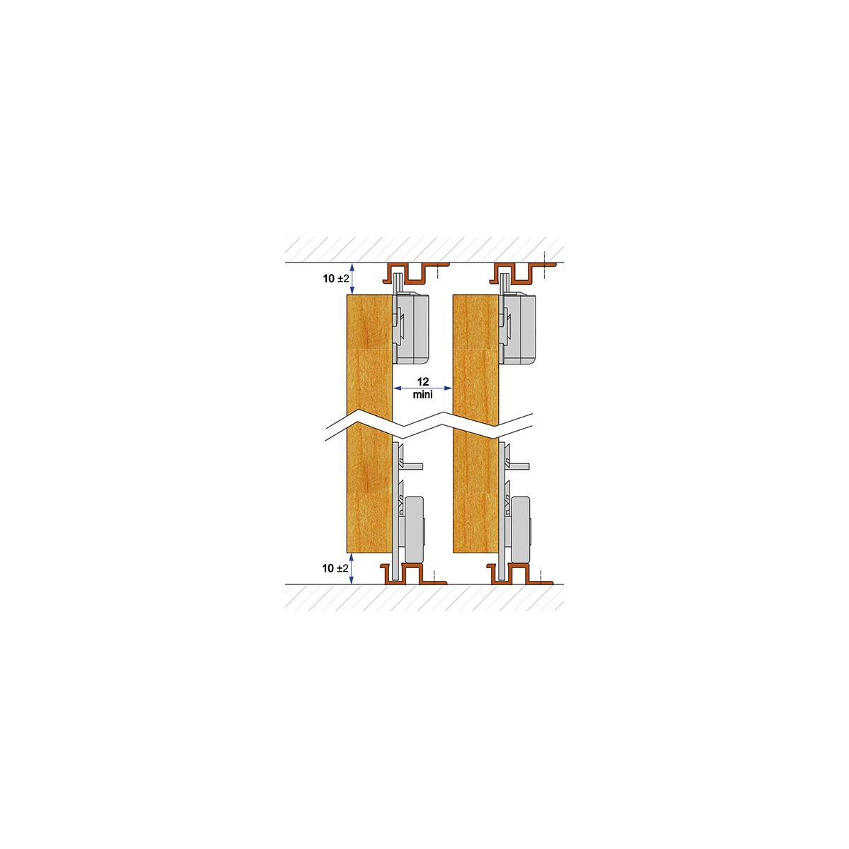 FERRURES POUR FAÇADE COULISSANTE PICO 26