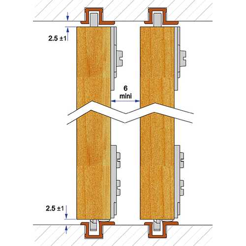 FERRURES POUR FAÇADE COULISSANTE PICO 25