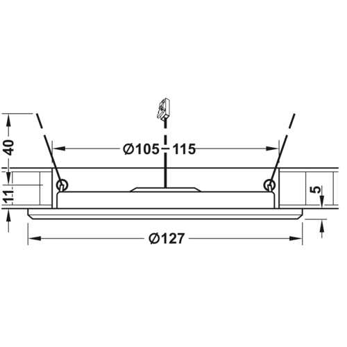 SPOT LOOX LED 3002 24 V GRAND DIAMÈTRE