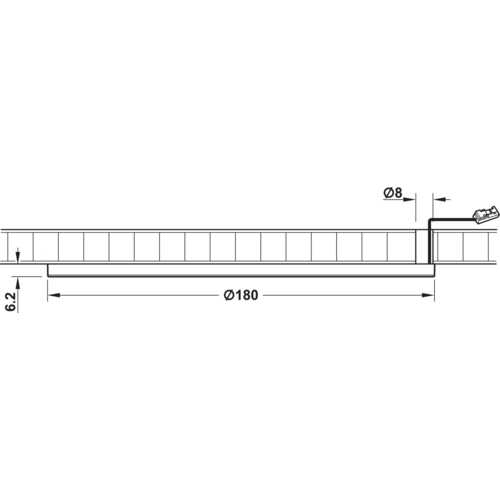 SPOT LOOX LED 3023 POUR ÉCLAIRAGE DE PLAN DE TRAVAIL