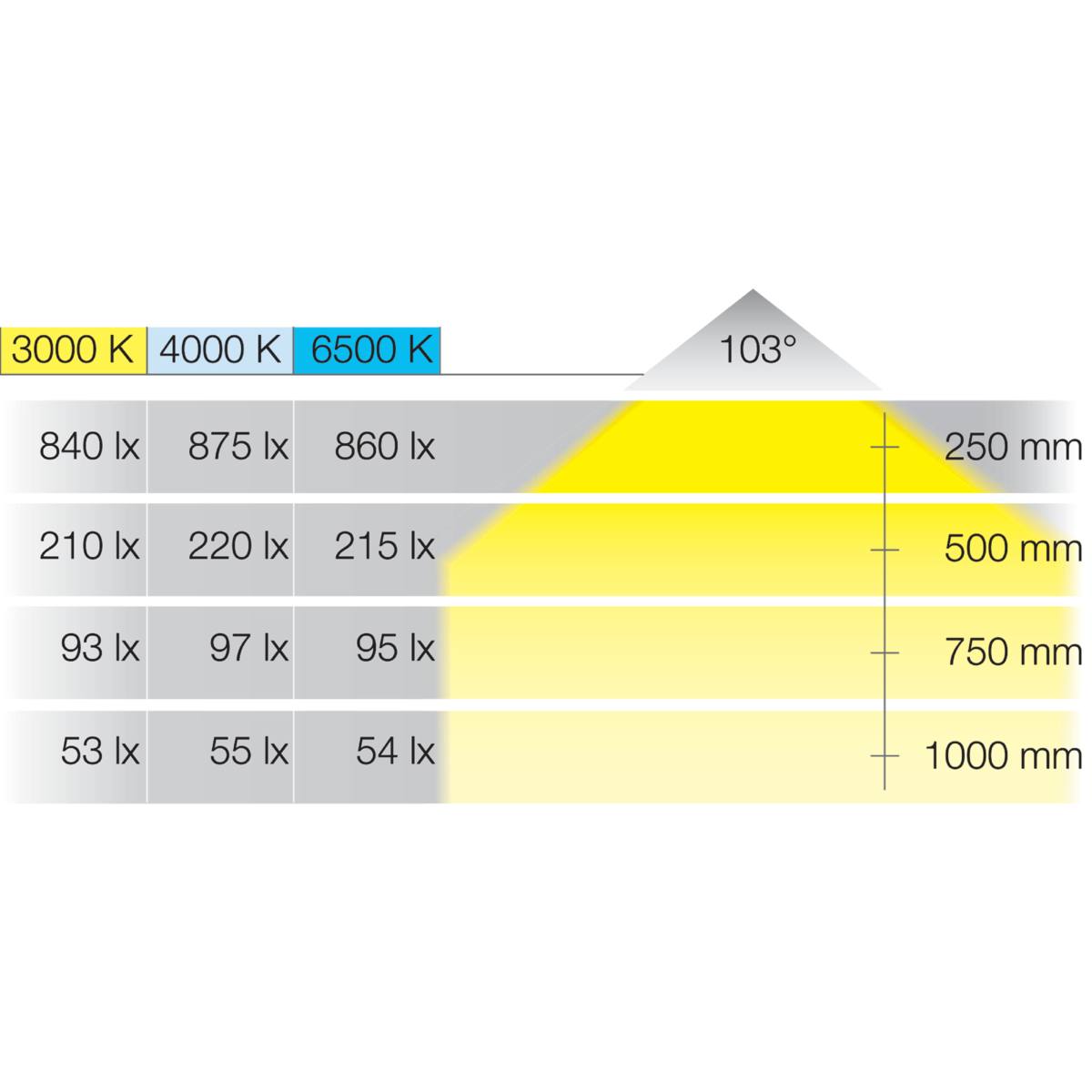 SPOT LOOX LED 2020 12 V POUR PIÈCE HUMIDE