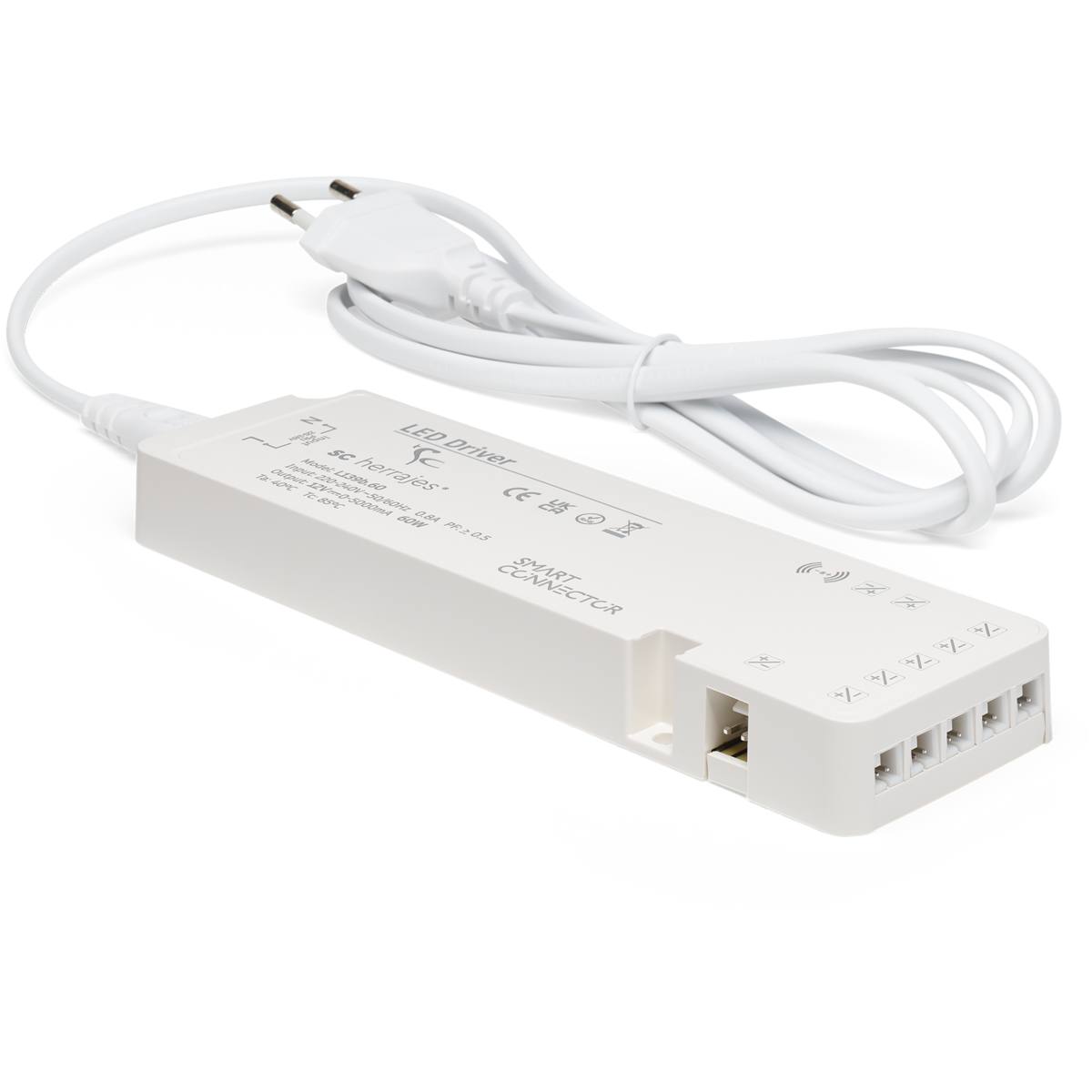 TRANSFORMATEUR L144 60W / 12V 6 SORTIES, COMMANDE RADIO AVEC ACCESSOIRES SANS FIL