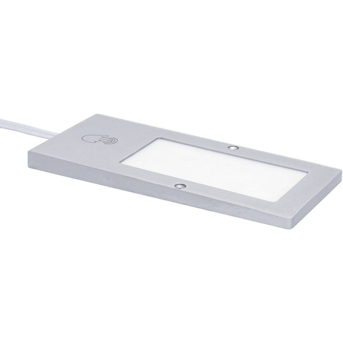 KIT 3 SPOTS PULSAR NOIR EN APPLIQUE AVEC INTERRUPTEUR TACTILE 4500°K