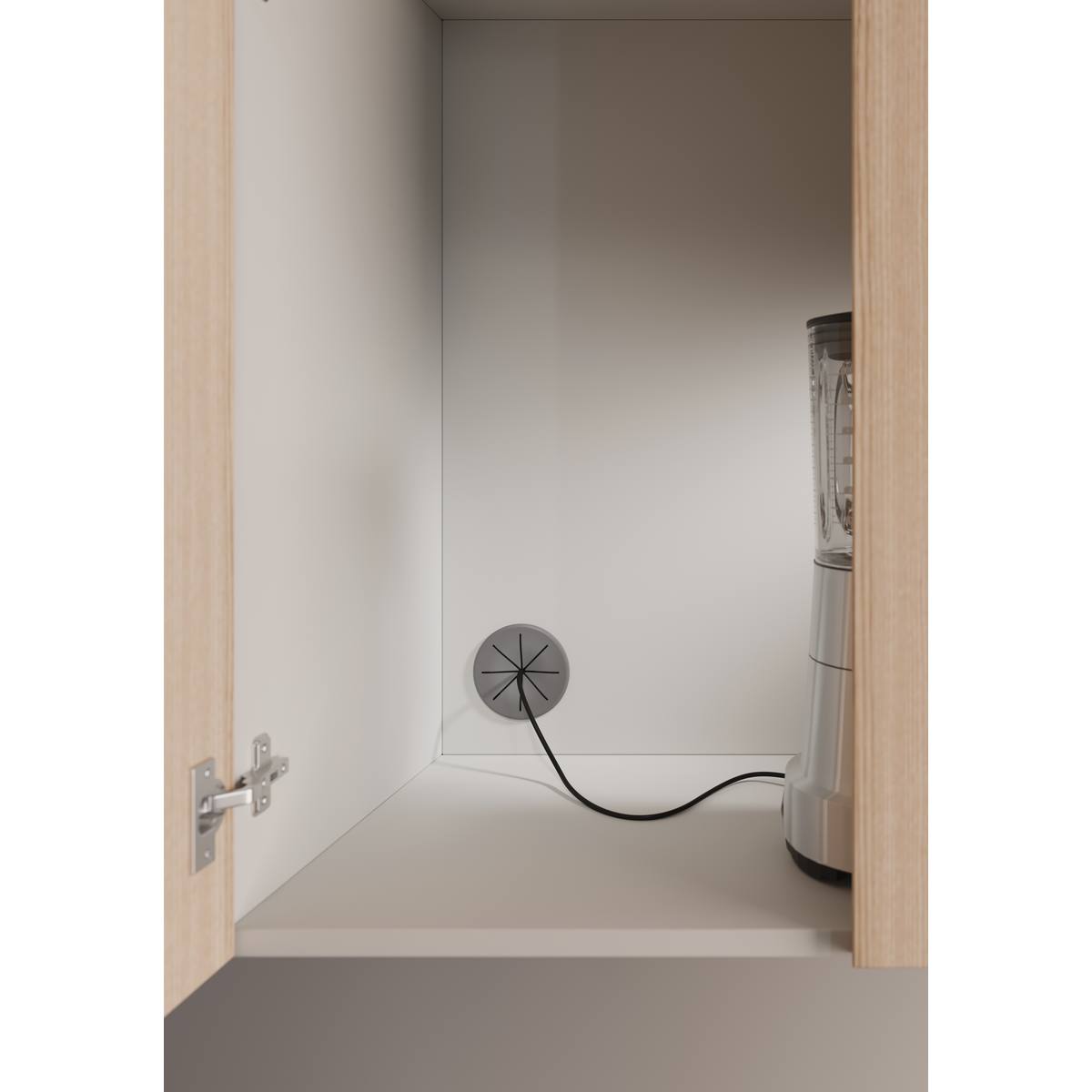 PASSE-CÂBLE FLEXIGROM FINITION INOX 