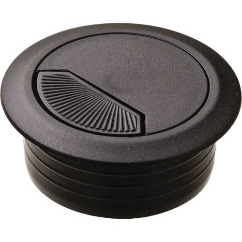 PASSE-CÂBLE ROND NOIR Ø 80 MM