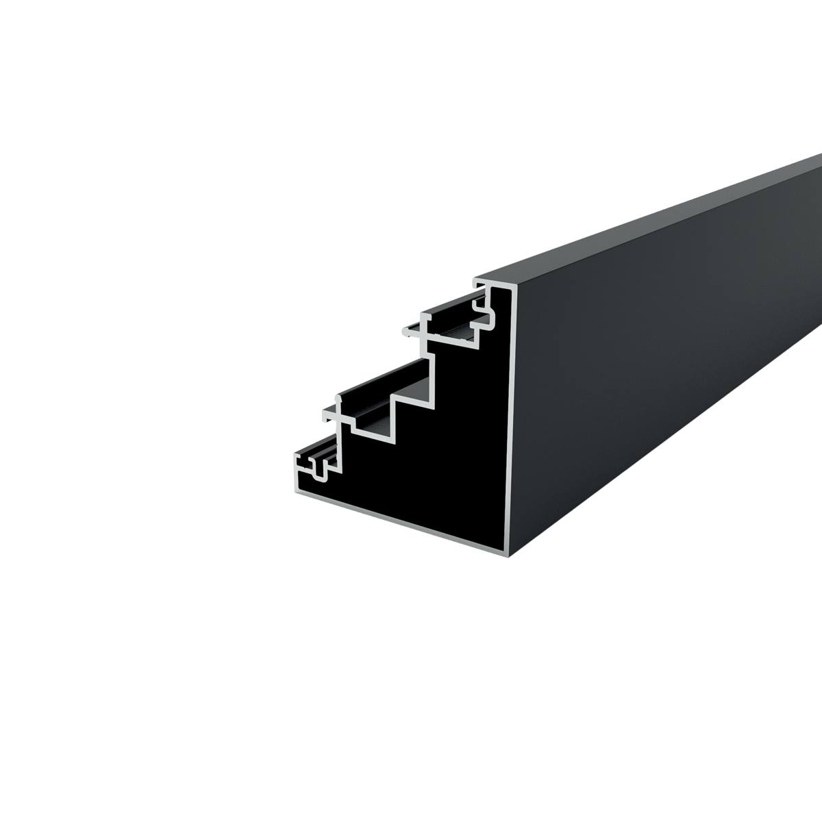 POTEAU ANGLE NOIR 9005 GRANITE 