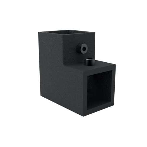 CONNECTEUR 2 VOIES GRANITE NOIR - AIRGO