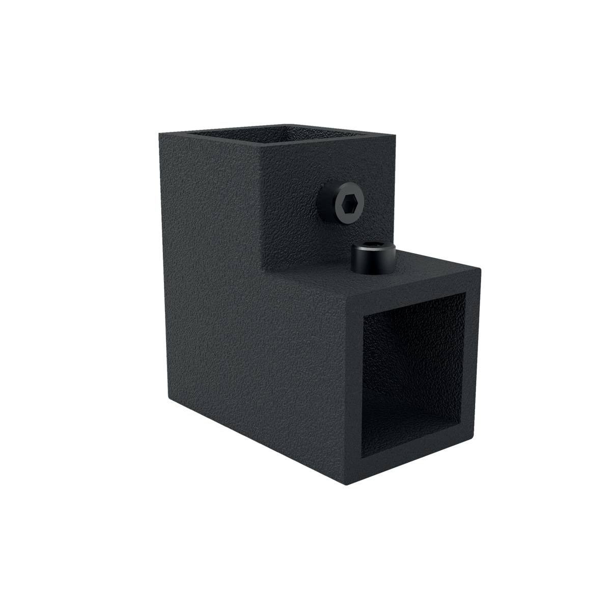 CONNECTEUR 2 VOIES GRANITE NOIR - AIRGO