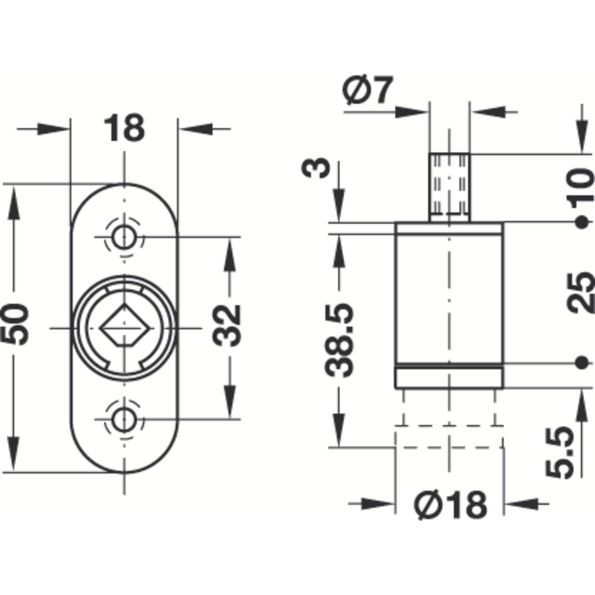 SERRURE À PRESSION SYMO
