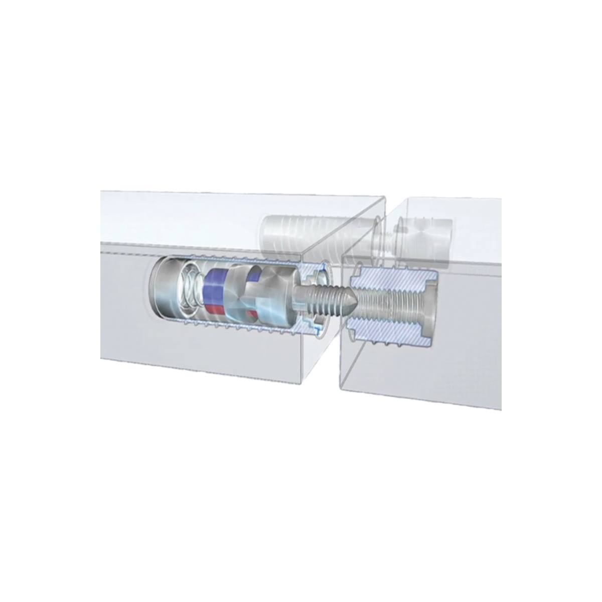 FERRURE D'ASSEMBLAGE INVISIBLE INVIS Mx2