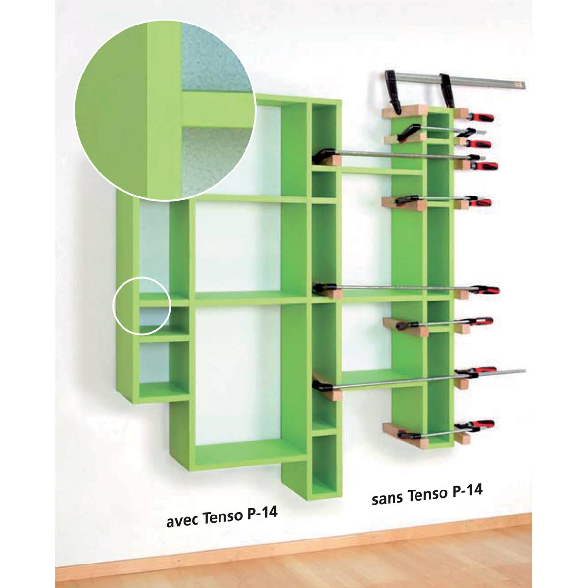 LAMELLES TENSO P-14 (1000 PAIRES)