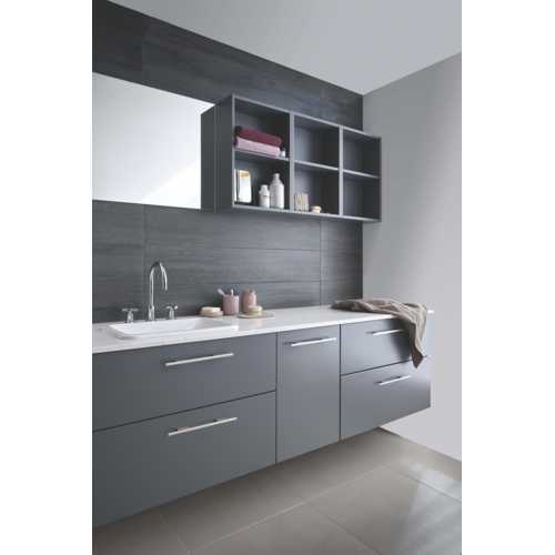 POIGNÉE DE MEUBLE TAU FINITION INOX BROSSÉ ENTRAXE 160