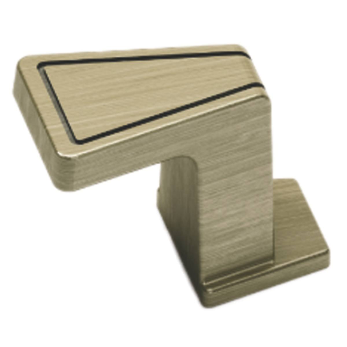 BOUTON 852 FINITION LAITON ANTIQUE  ENTRAXE 25