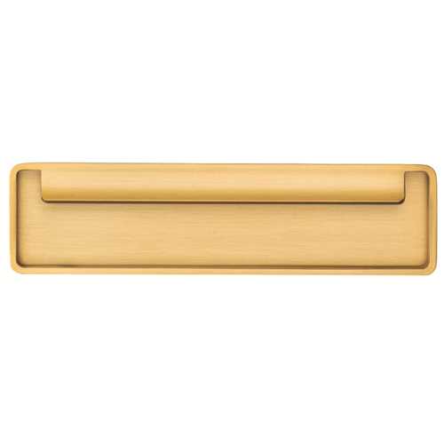 POIGNÉE ENCASTRÉE FOLD FINITION LAITON BROSSÉ ENTRAXE 128