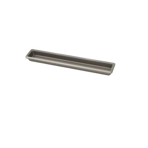 POIGNEE CUVETTE SLIM 150X25 CHROME MAT