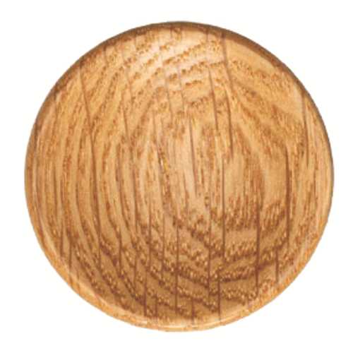 BOUTON BOIS DISC CHÊNE BLOND DIAMÈTRE 38