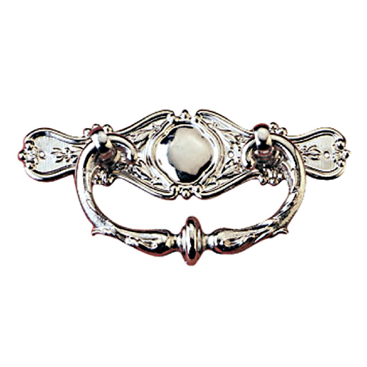 POIGNÉE ET PLATINE HENRI II BRONZE NICKELÉ