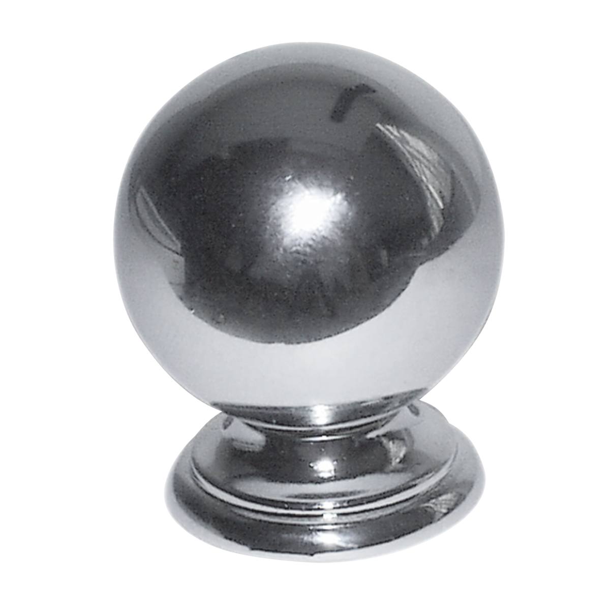 BOUTON BOULE EN ZAMAK Ø 28 MM