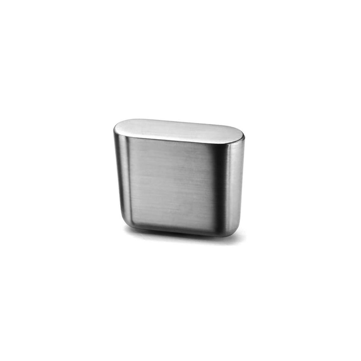 BOUTON MINI 817 CHROMÉ MAT