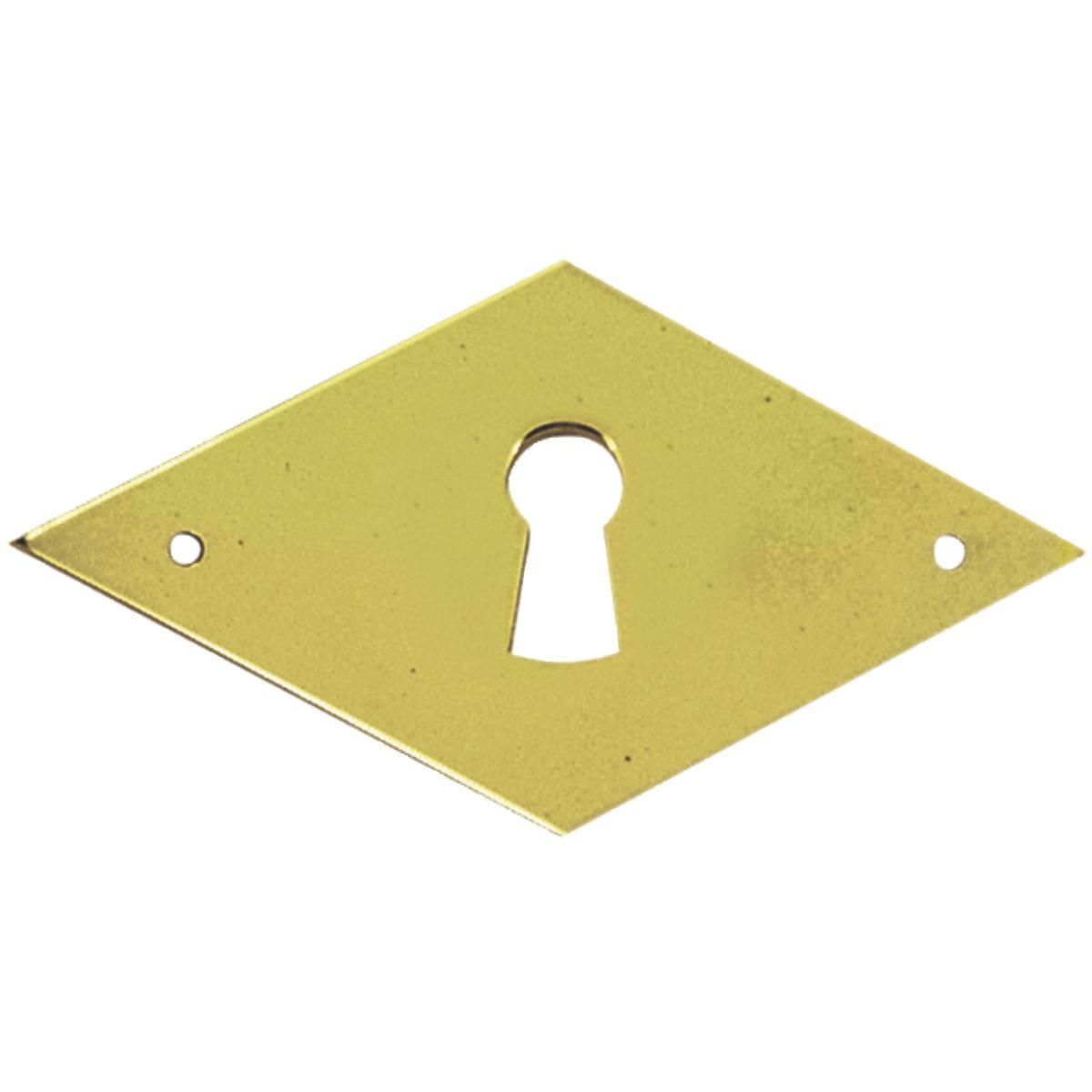 ENTRÉE LOSANGE HORIZONTALE LAITON POLI