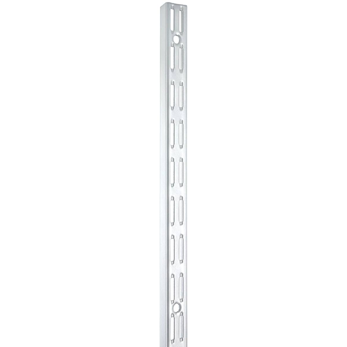 CRÉMAILLÈRE BLANCHE 2000 MM DOUBLE PERFORATION PAS DE 32 MM