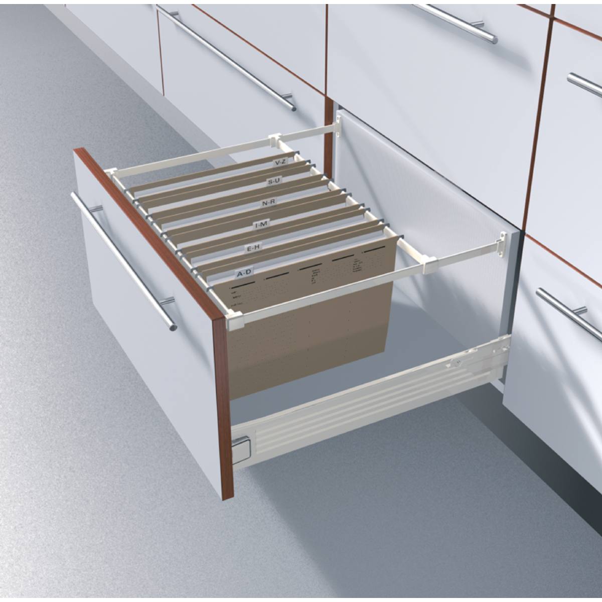 SET METAFILE POUR DOSSIERS SUSPENDUS GRIS