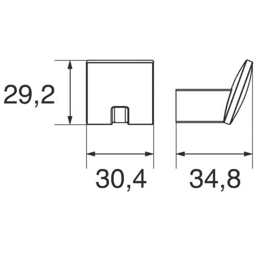 PATÈRE SIMPLE CARRÉE 147