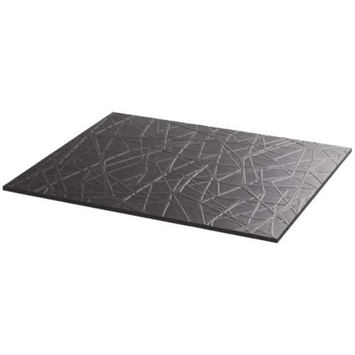 MDF NOIR TEINTE MASSE  E-Z TEX TRAMA 2800x1220x19