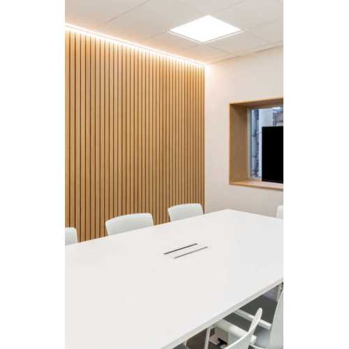 MDF NOIR CHENE RIGATO 033 RAINURE PARIS 2850x600x17 mm