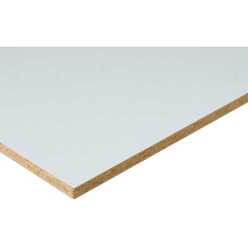 MÉLAMINÉ BLANC LISSE EURODEKOR 120G 19 MM