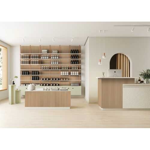 SUPERPAN NATUR CHÊNE BLANC DE FIL A/B 2850 x 2100 x 19 MM