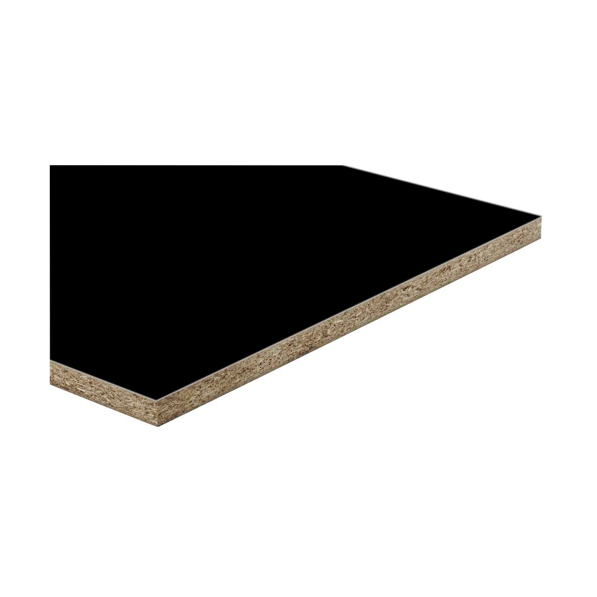 PANNEAU MÉLAMINÉ NOIR VOLCAN HYDRO 2800 x 2100 x 19 MM