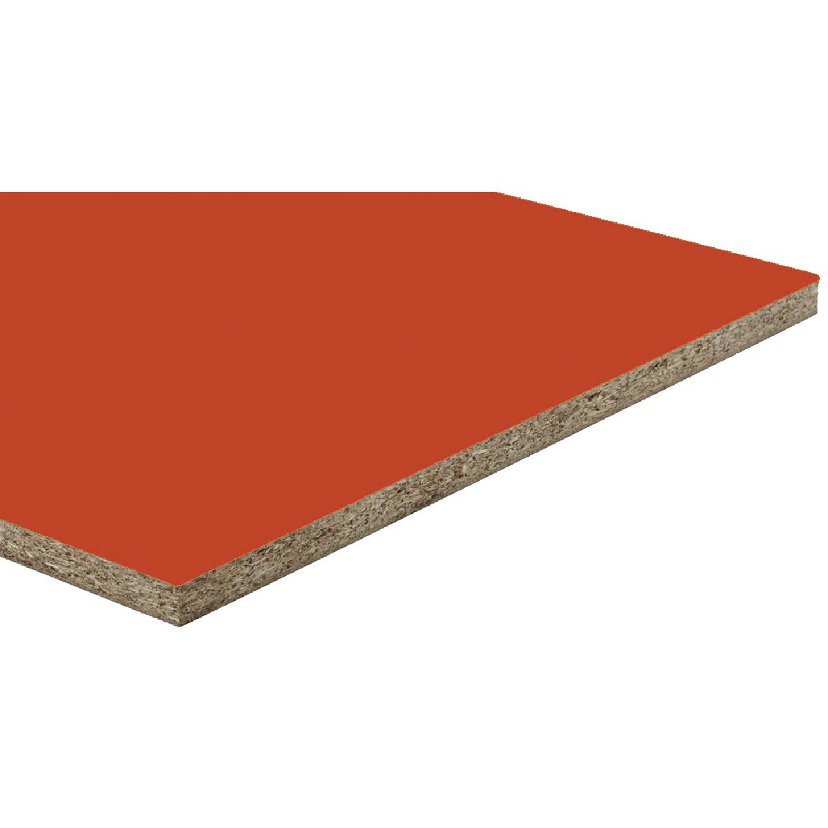 PANNEAU MÉLAMINÉ ROUGE SIENNE