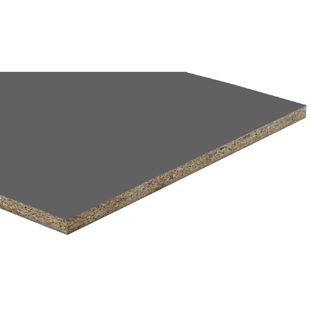 PANNEAU MÉLAMINÉ GRIS ANTHRACITE 2800 x 2100 x 19 MM