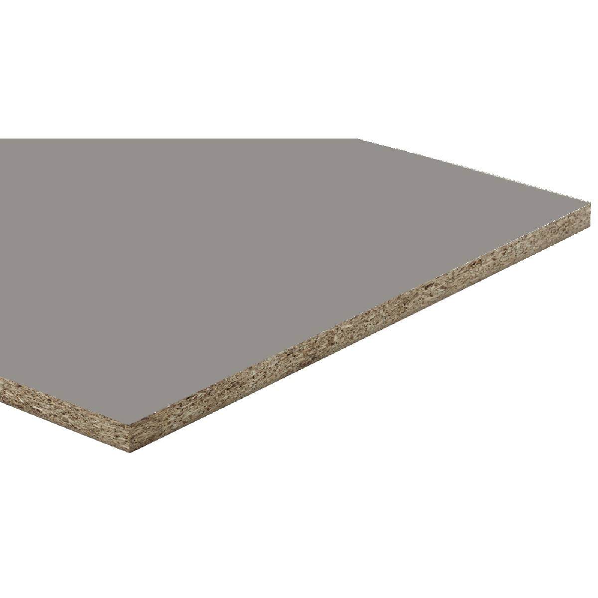 PANNEAU MÉLAMINÉ GRIS PLATINE 2800 x 2100 x 19 MM