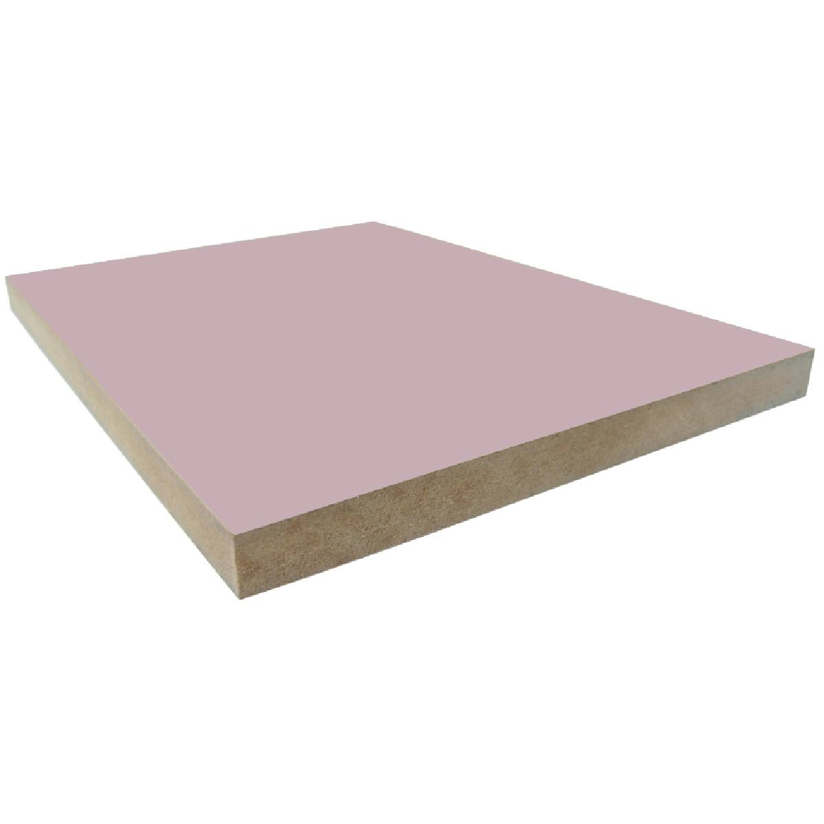 PANNEAU MÉLAMINÉ SUR SUPPORT MDF ROSE 2800 x 2100 x 19 MM - 073197 ...