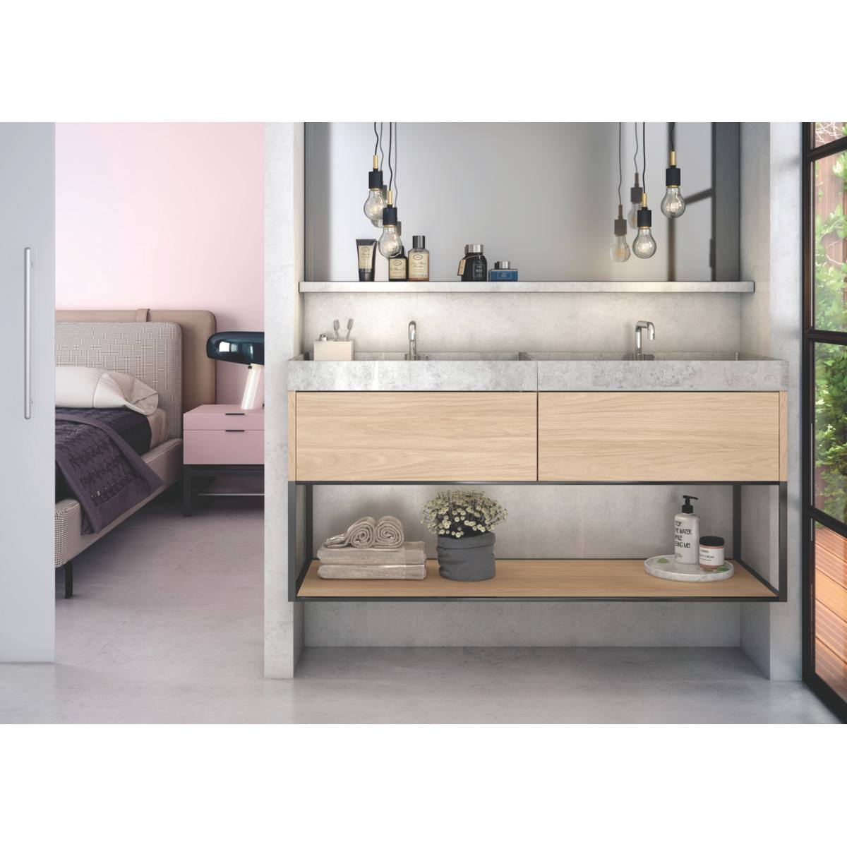 FINSALAM STRATIFIÉ HPL 3050X1300X0,8 MM 9AR HICKORY FRIDA BOREAL