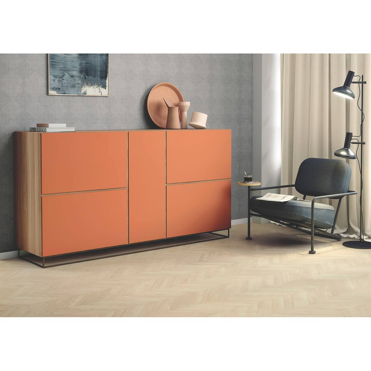 SUPERPAN MÉLAMINÉ 2850x2100x19 MM TERRACOTA NOVA 5AD SOFT III