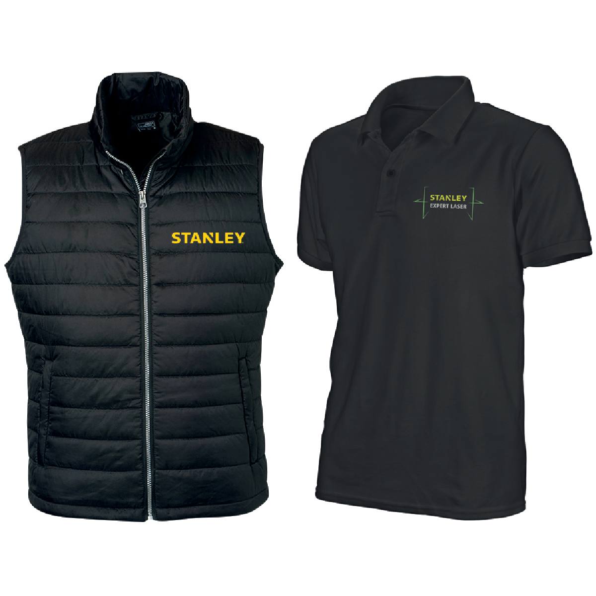 PACK LASER ROTATIF VERT DBLE PENTE MANUEL RL750LG + VESTE BODY WARMER + POLO LASER EXPERT