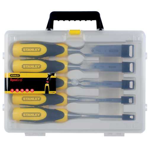 COFFRET DE 5 CISEAUX À BOIS BI-MATIÉRE