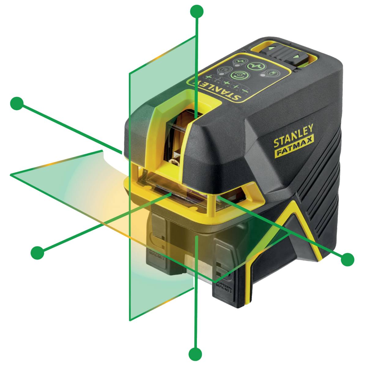 NIVEAU LASER CROIX FAISCEAU VERT